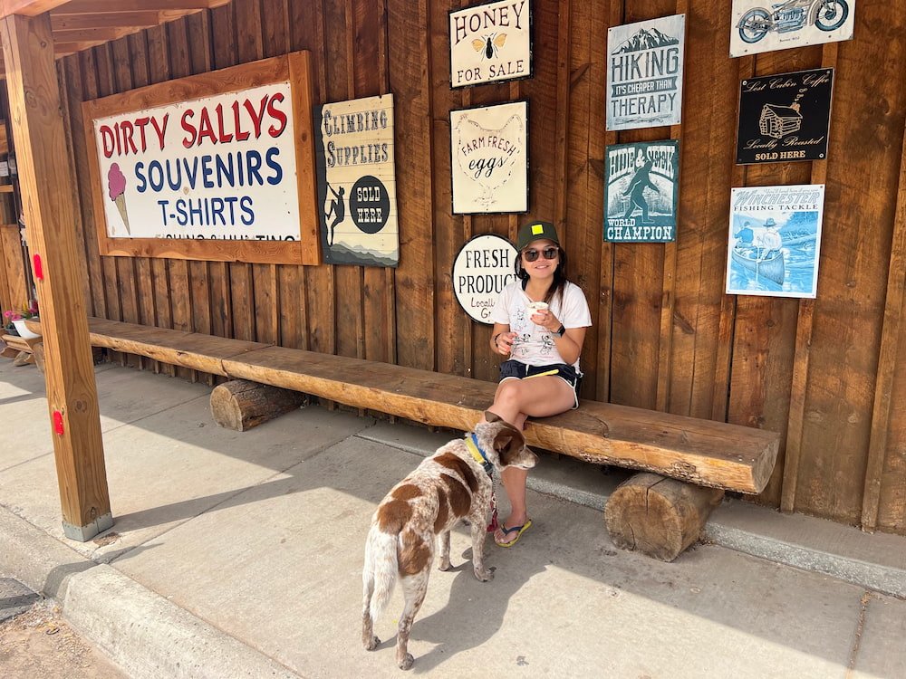Ice cream at Dirty Sallys