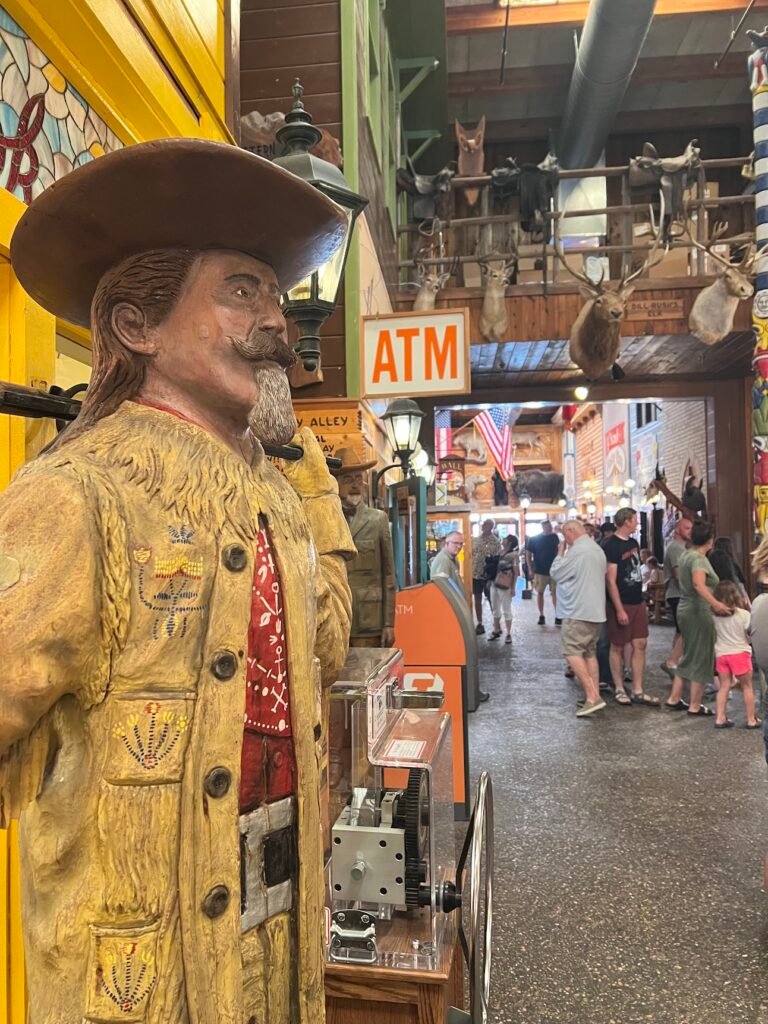Inside Wall Drug was full of everything you can imagine