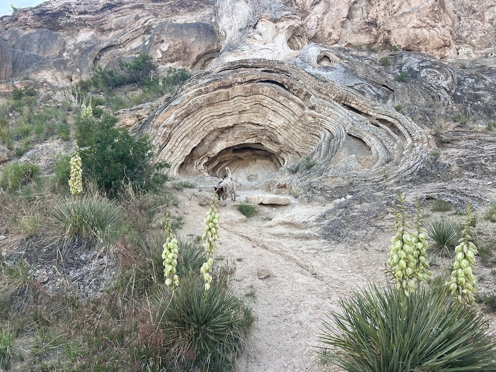 Interesting rock formation
