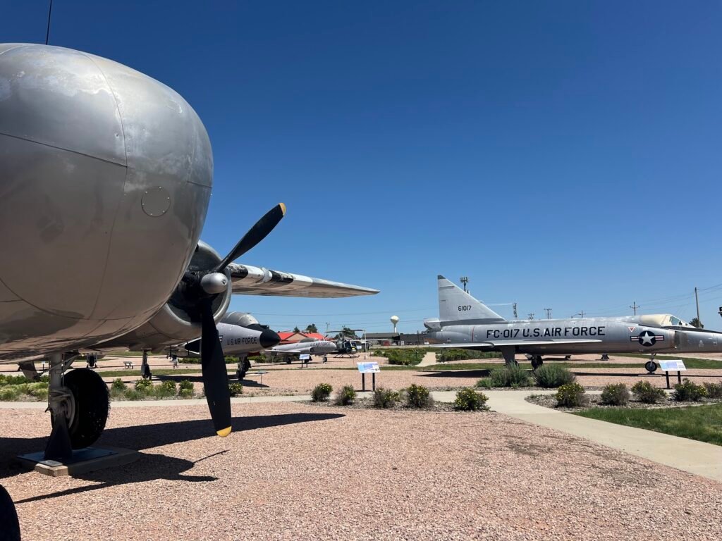 It was so hot but we enjoyed seeing all the aircraft