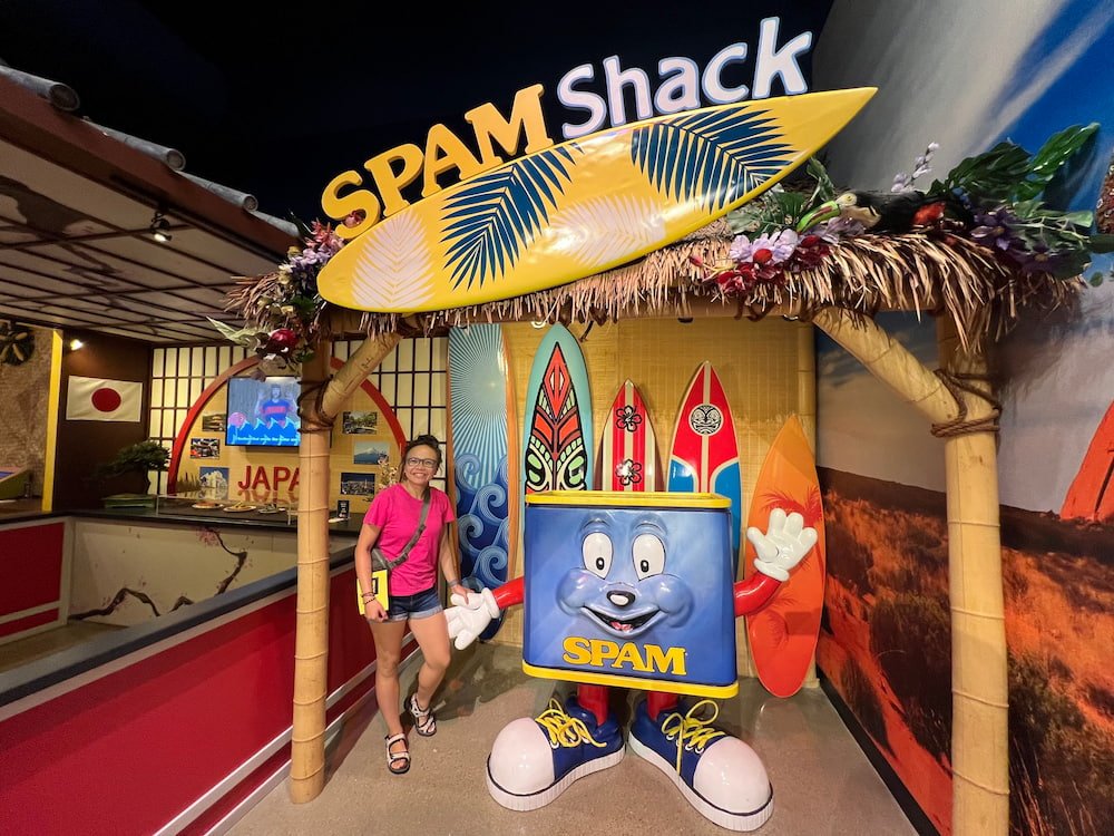 Lisette in the Spam Shack