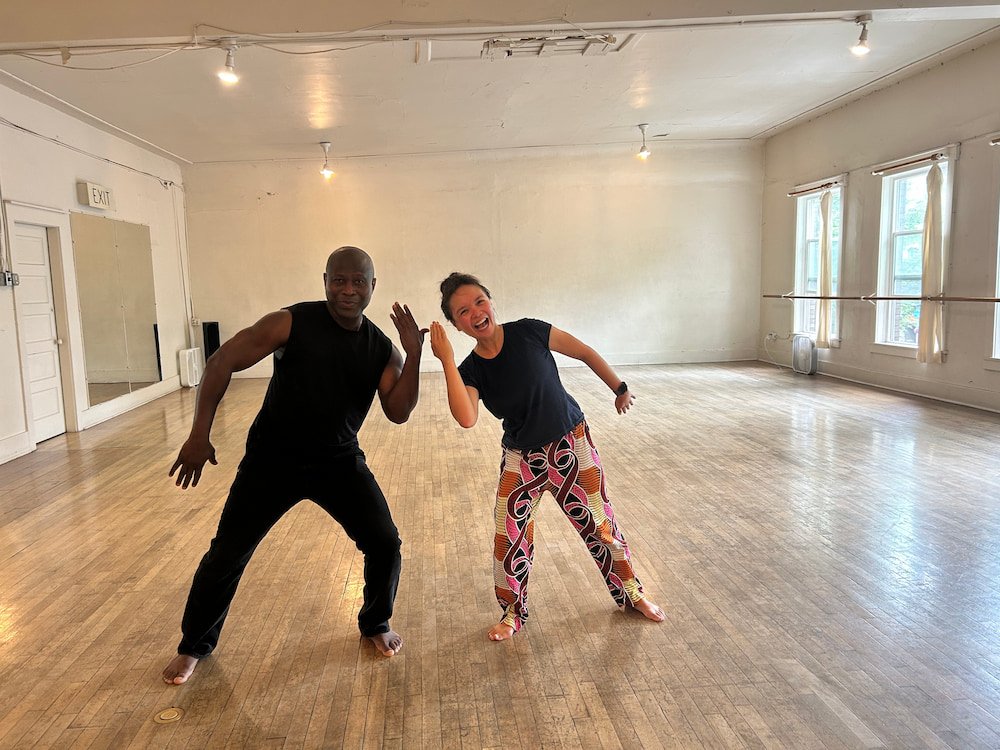 Lisette with Etienne
