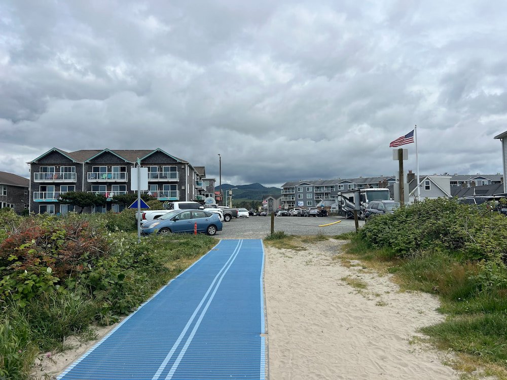 Looking stormy at the beach