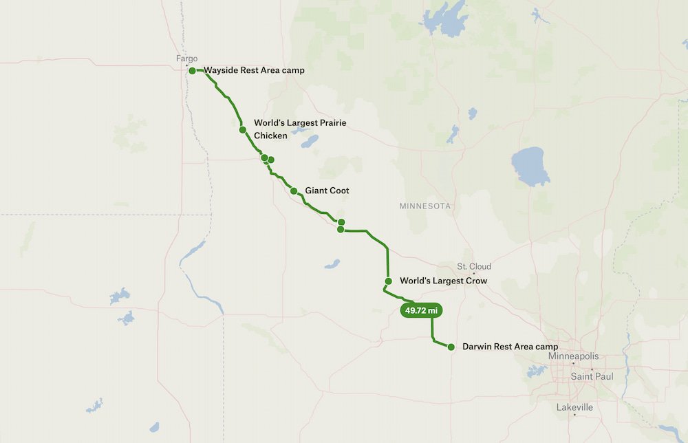 Moorhead to Darwin