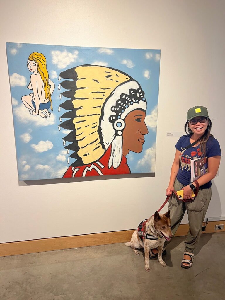 Native American pop art