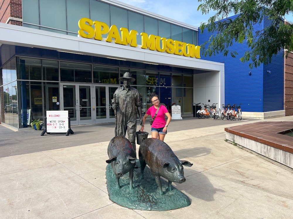 Outside the Spam Museum