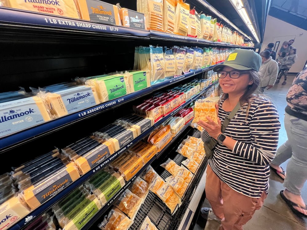 Picking out our goodies