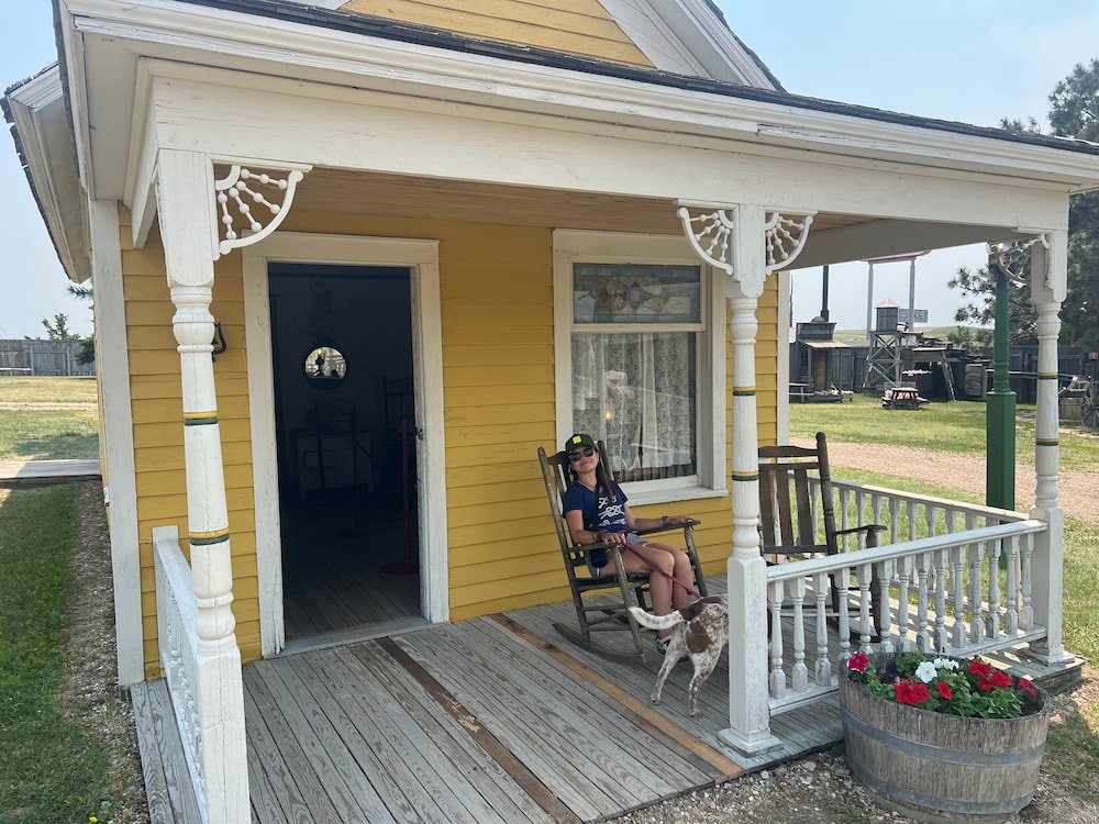 Sittin on the porch
