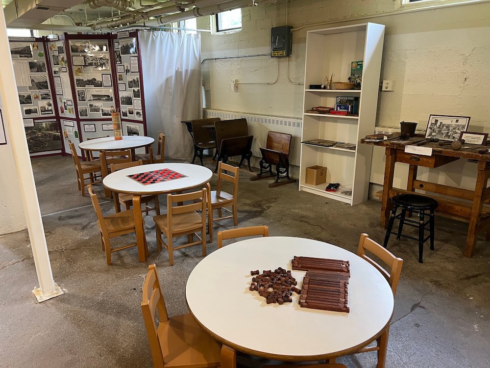The basement where the boys mostly hung out