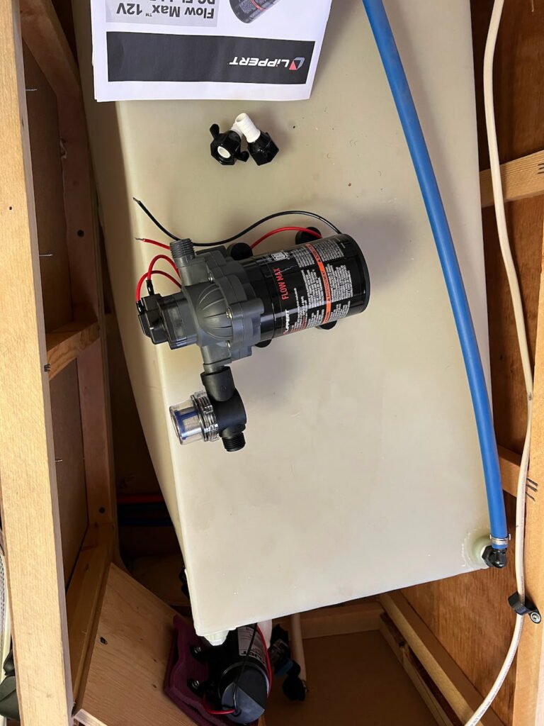 The new pump was so good we got a spare as backup