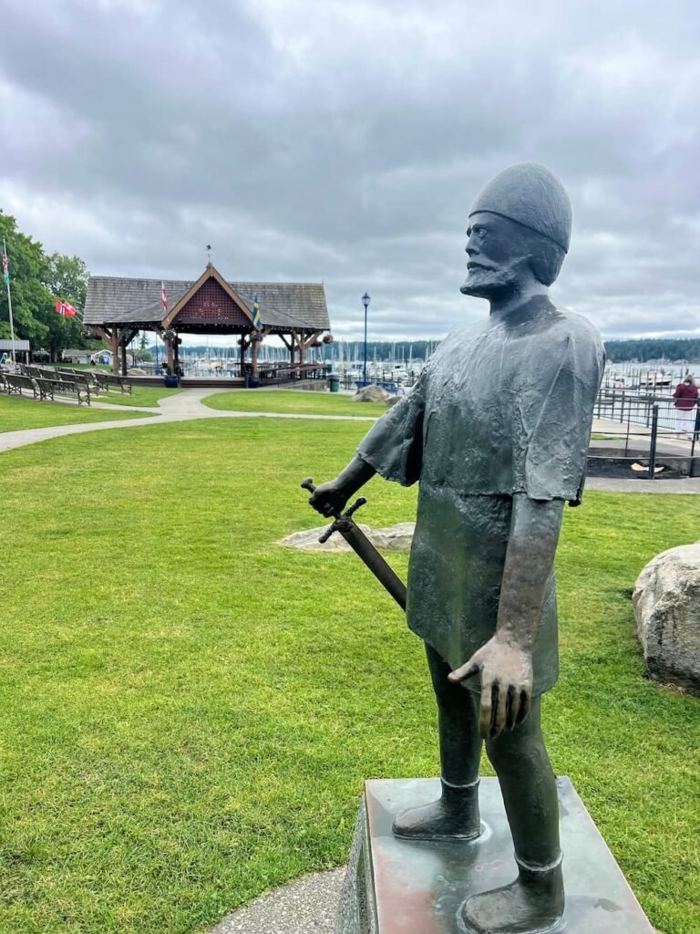 Viking statue