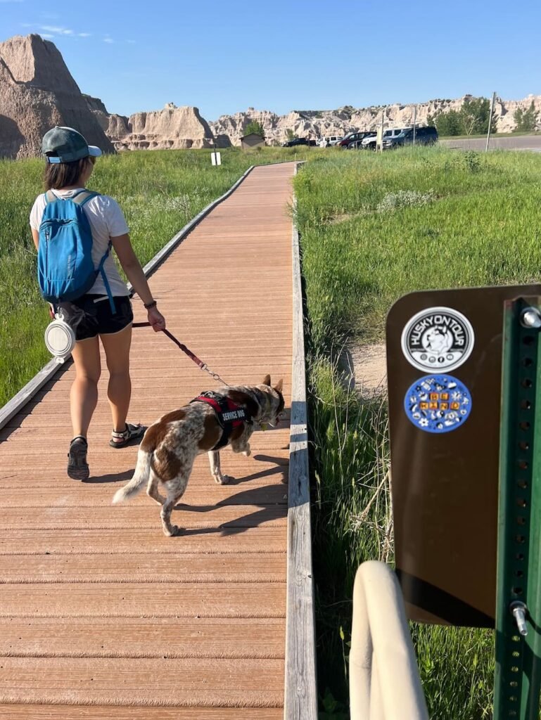 We spotted a Husky on Tour sticker