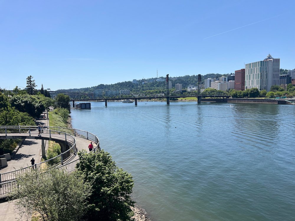 Willamette River in Portland