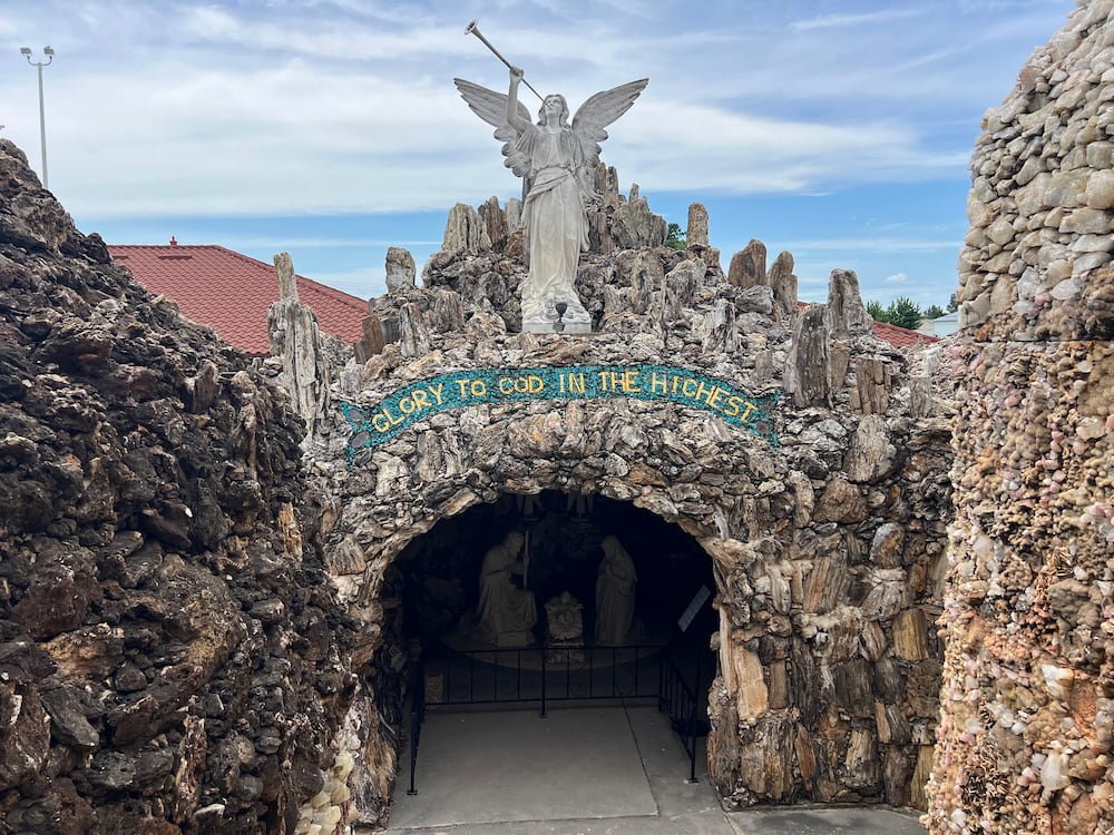 A small grotto