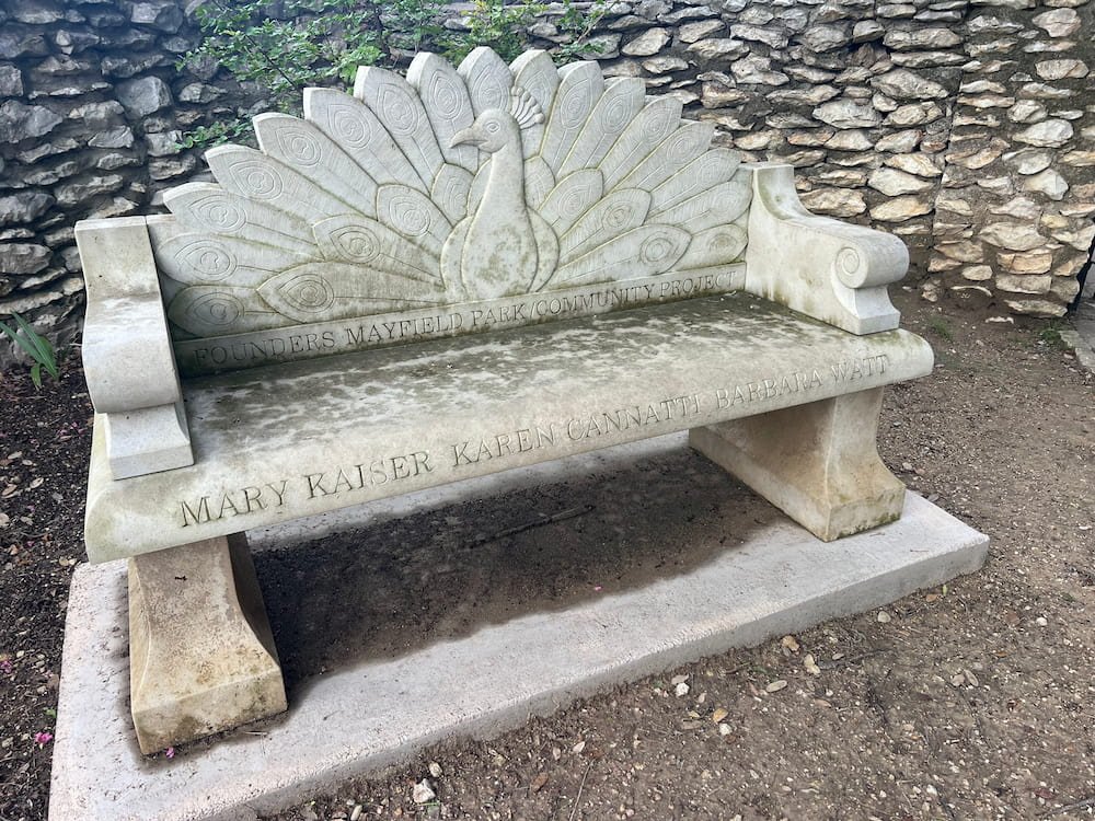Bench at the gardens
