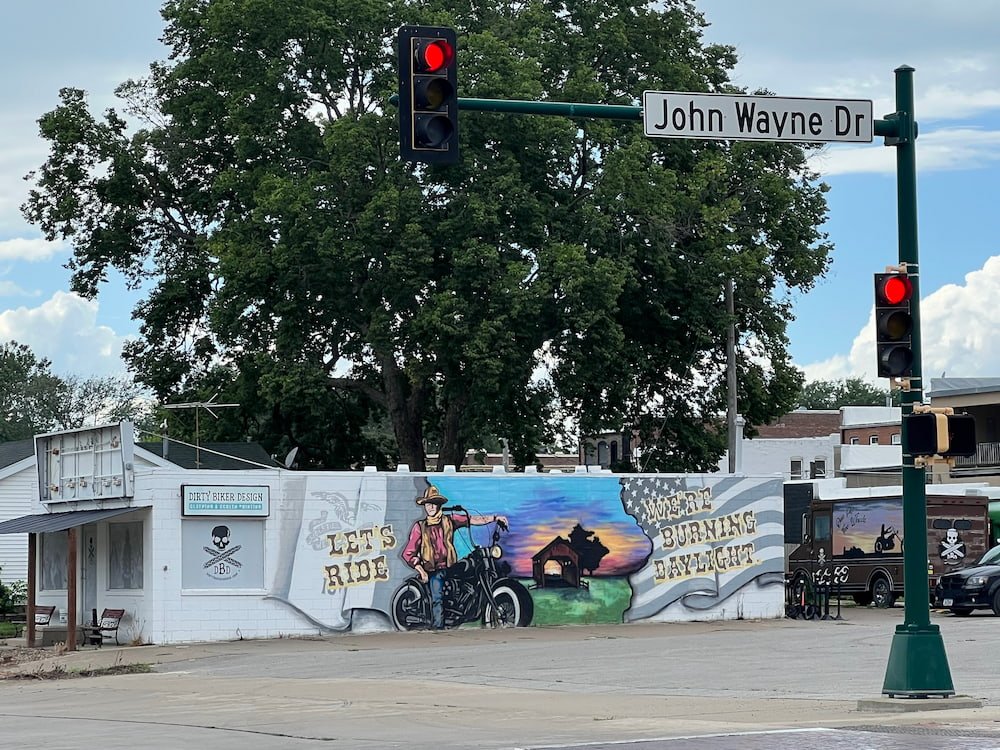 Everything in this town was for John Wayne