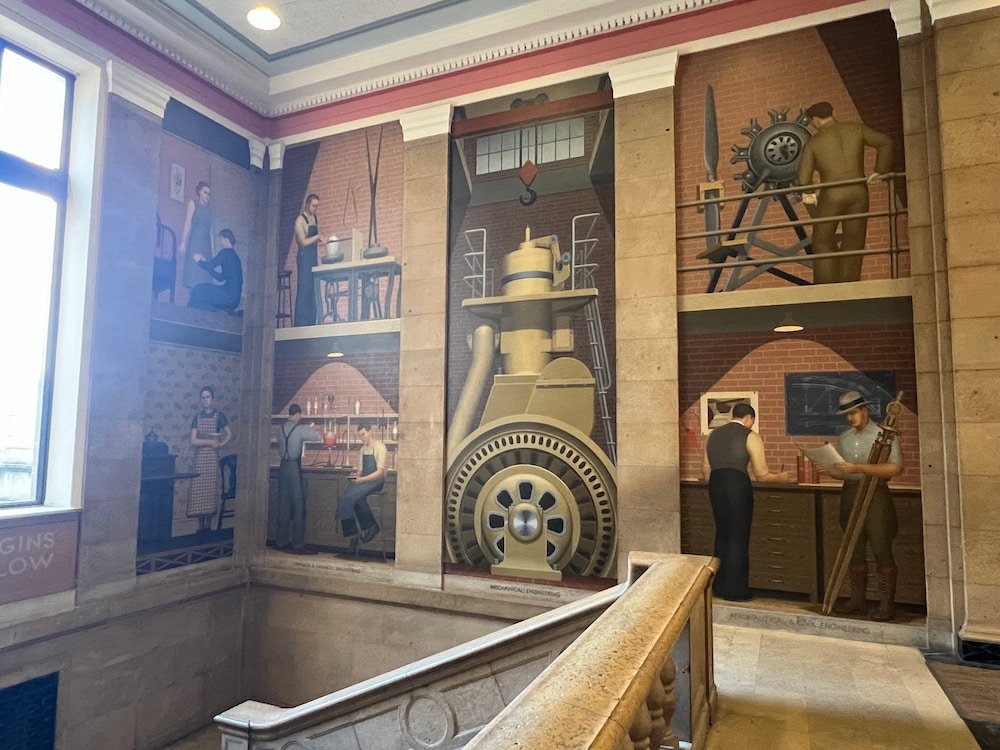 Grant Woods mural