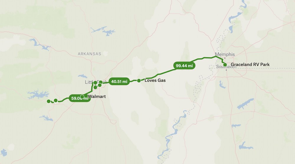 Hot Springs to Graceland