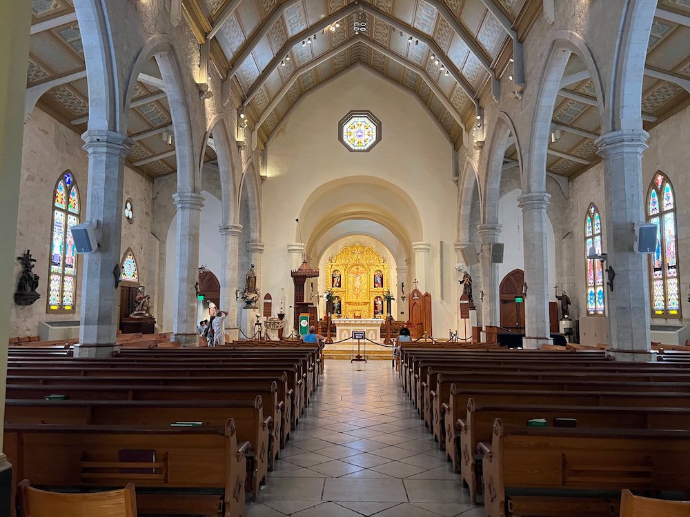 Inside San Fernando Cathedral