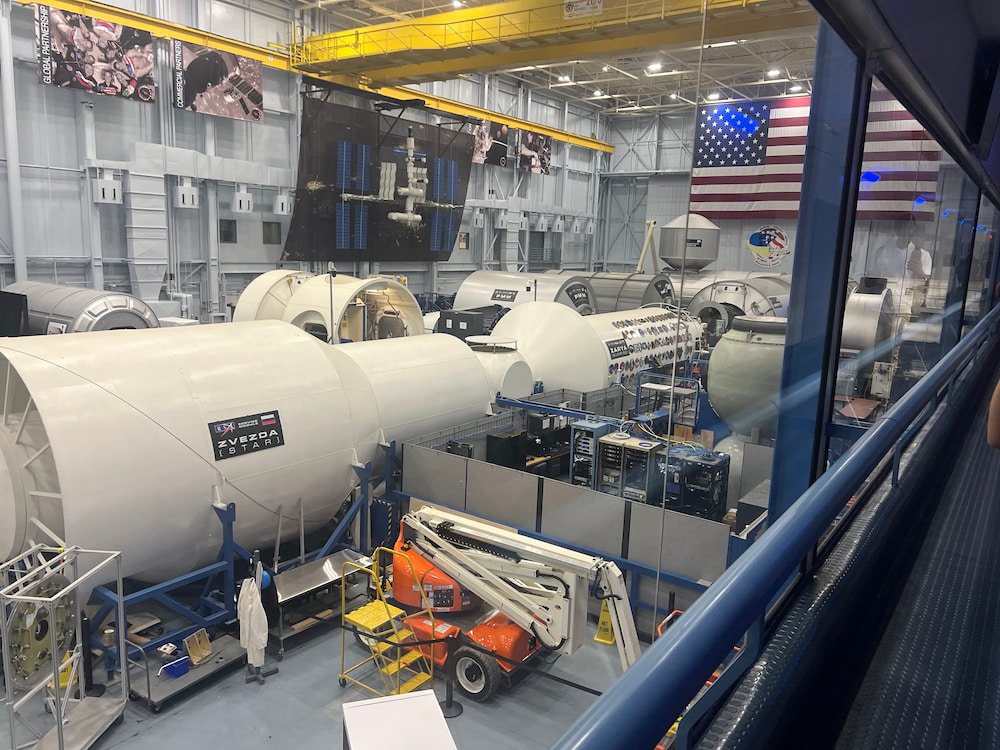 Inside the training facility