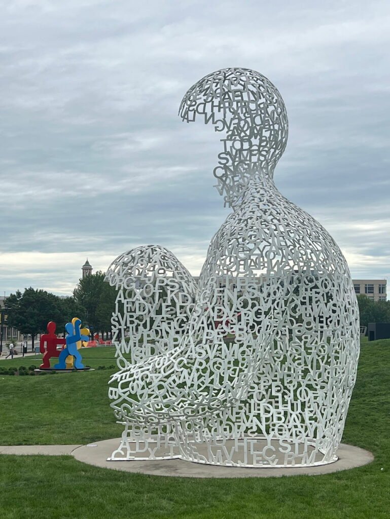 More sculptures