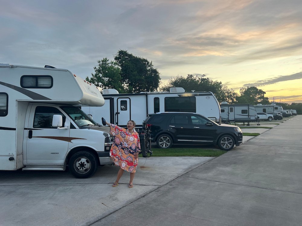 Parked at Jackies RV Park
