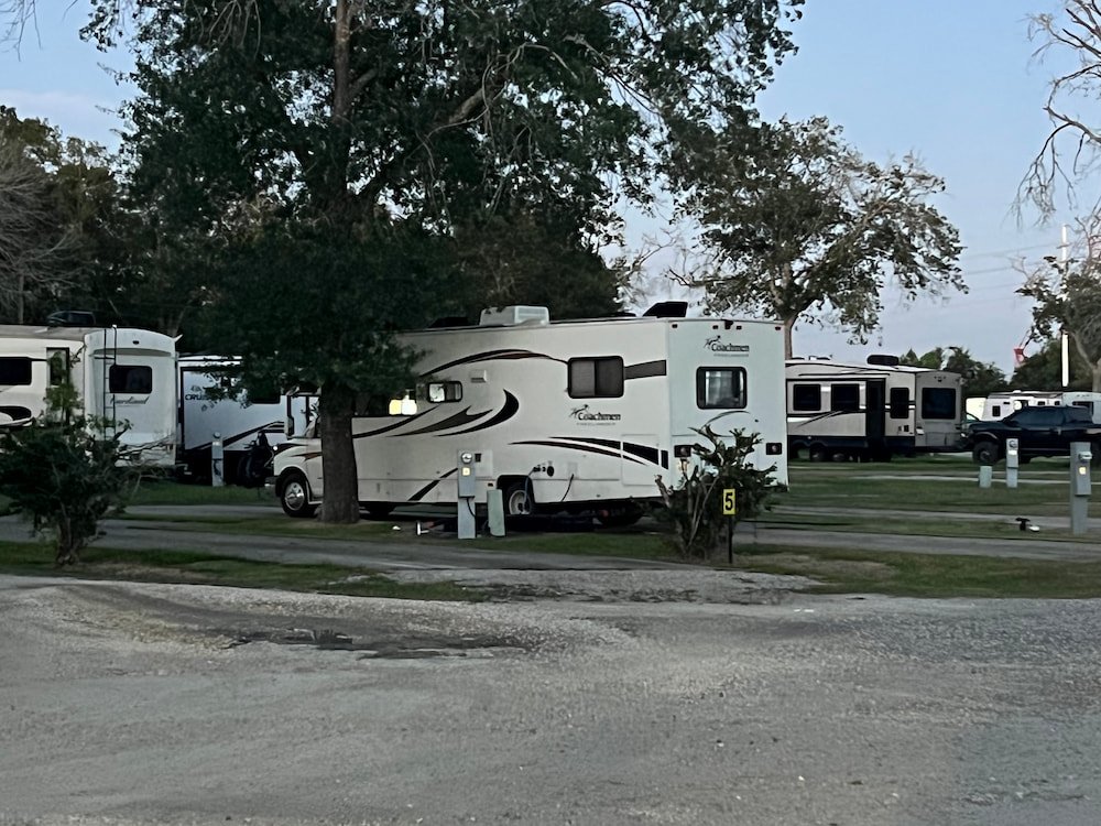 Parked at Vinton RV Park