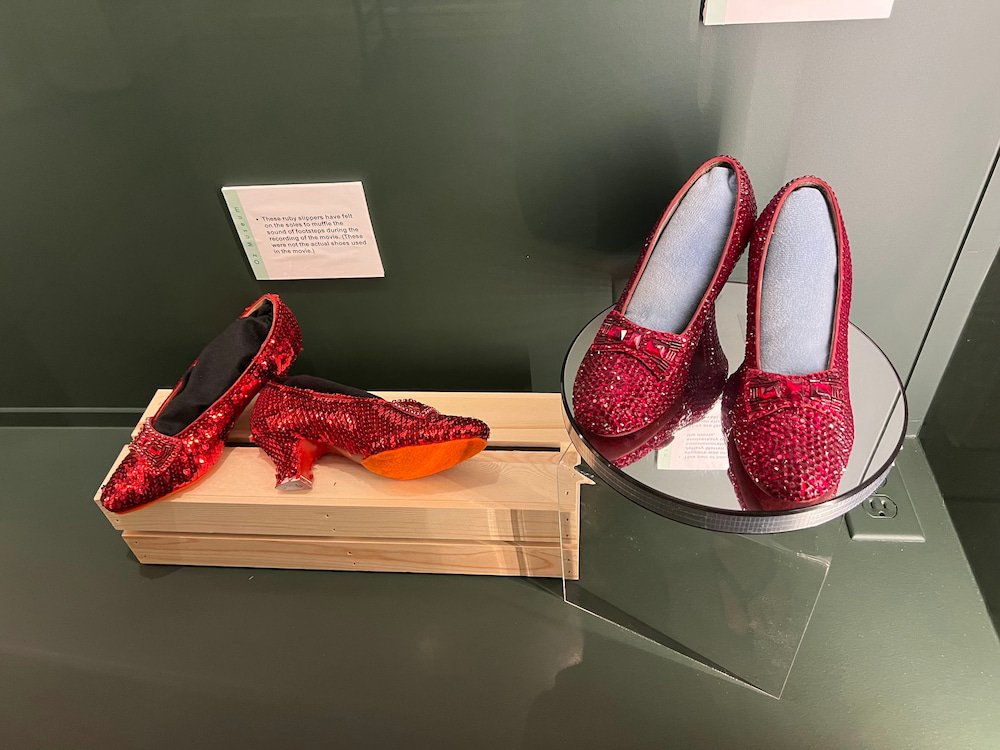 Replica red shoes