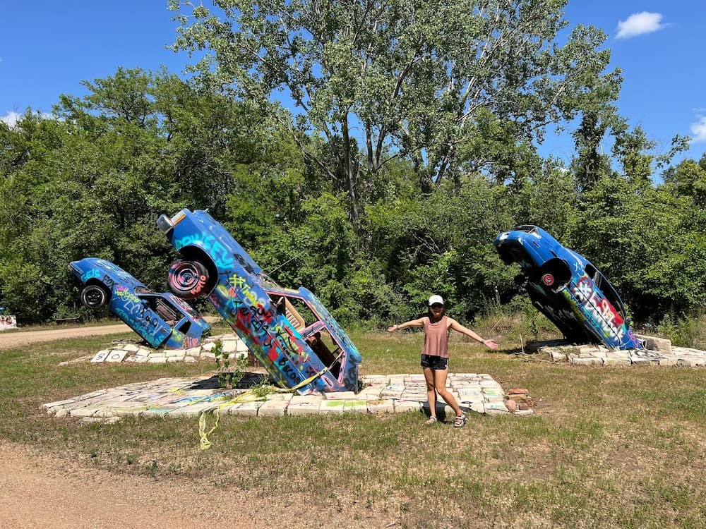 Ron's version of Carhenge
