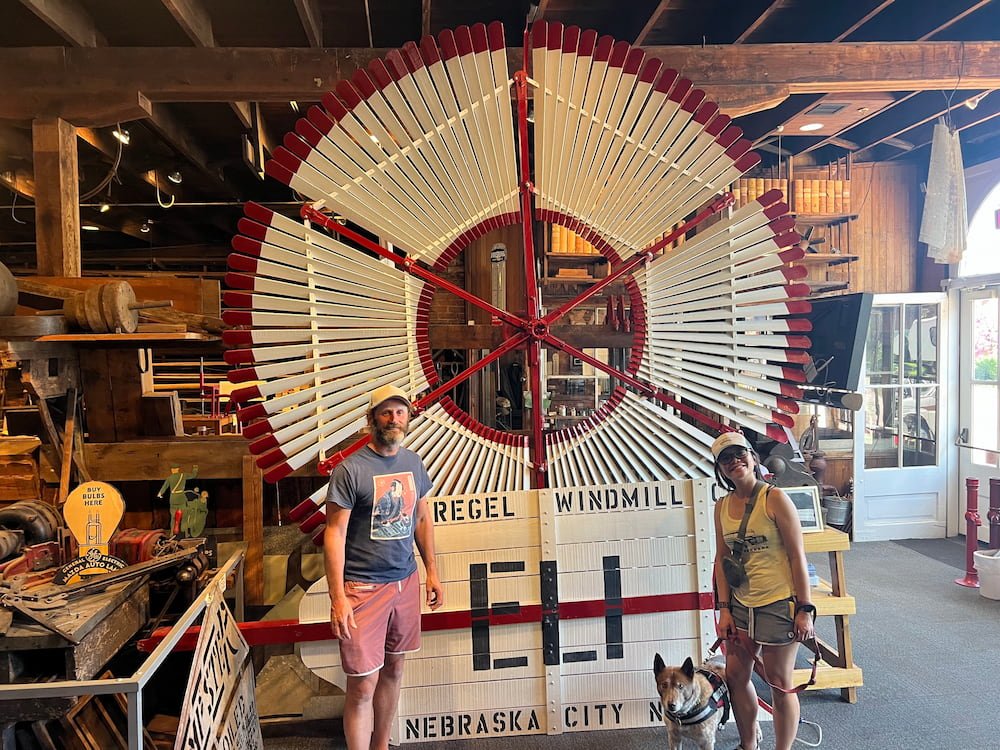 Selfie at the Windmill Museum