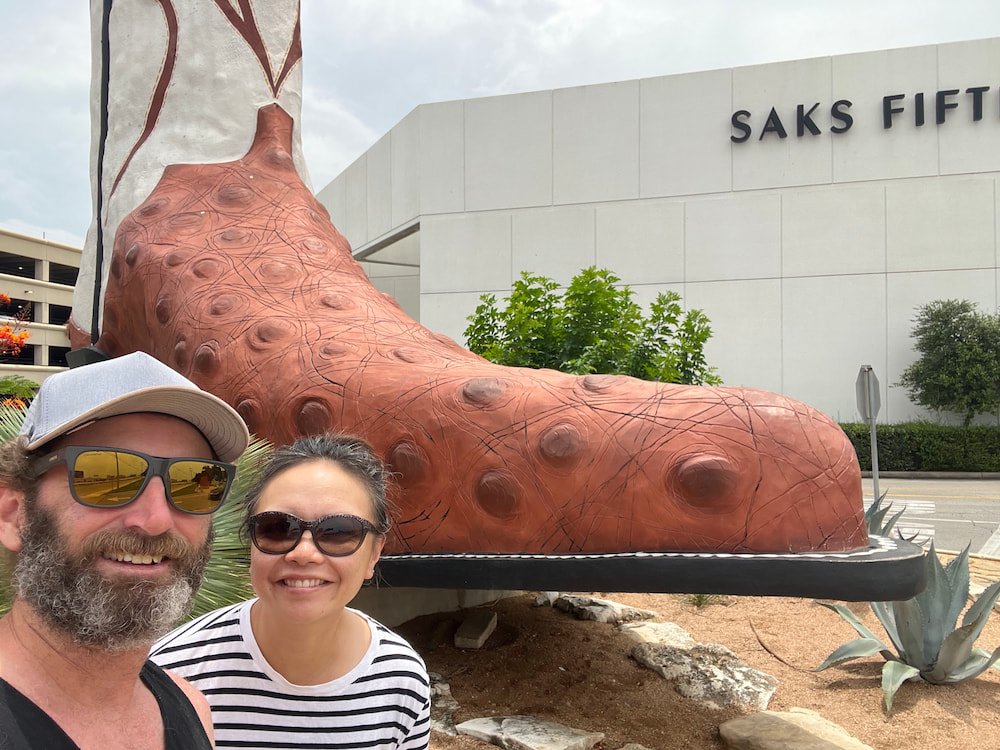 Selfie with the boots