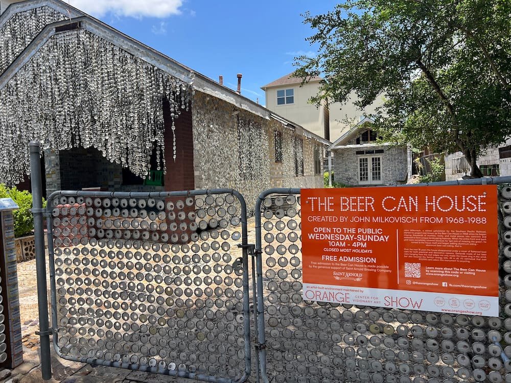 The Beer Can House