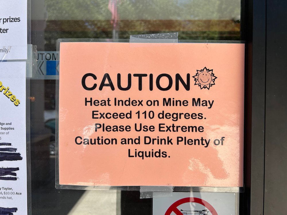 The heat index did not lie