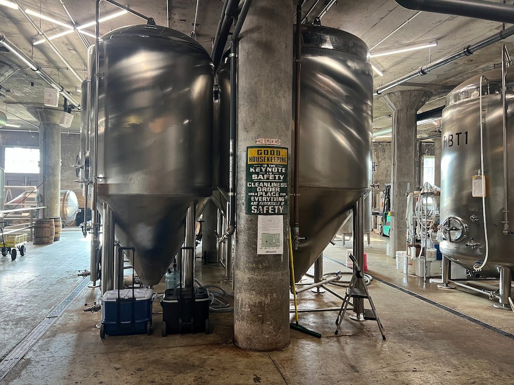 Brewery inside the Plant