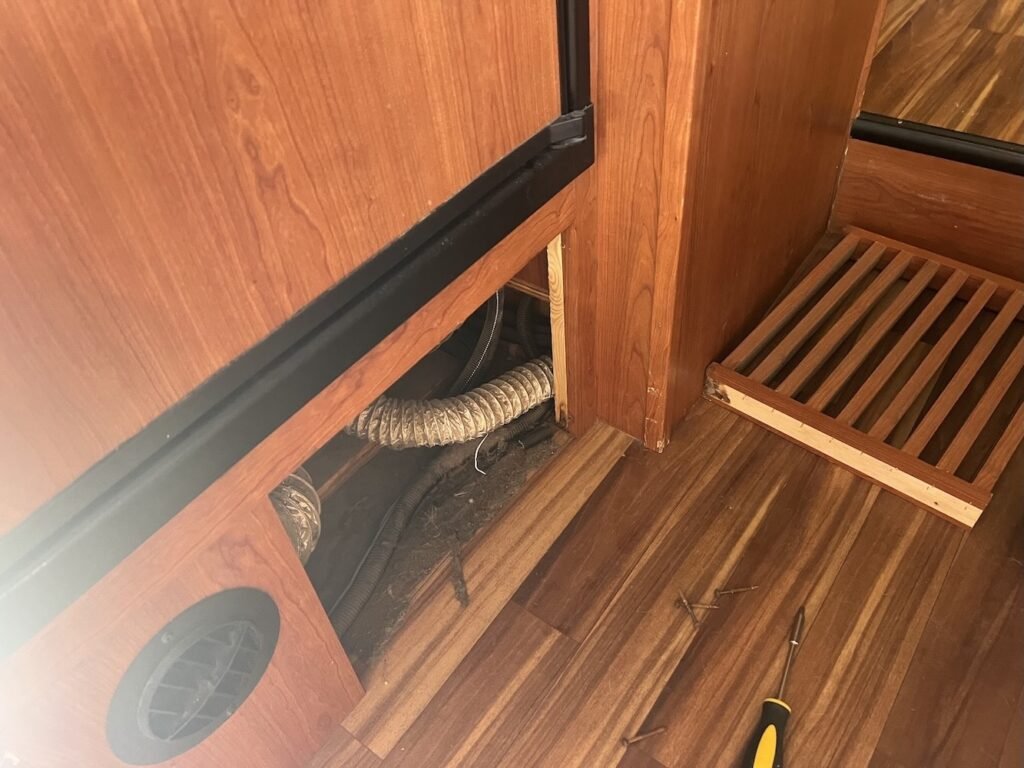 Cleaning out the vents