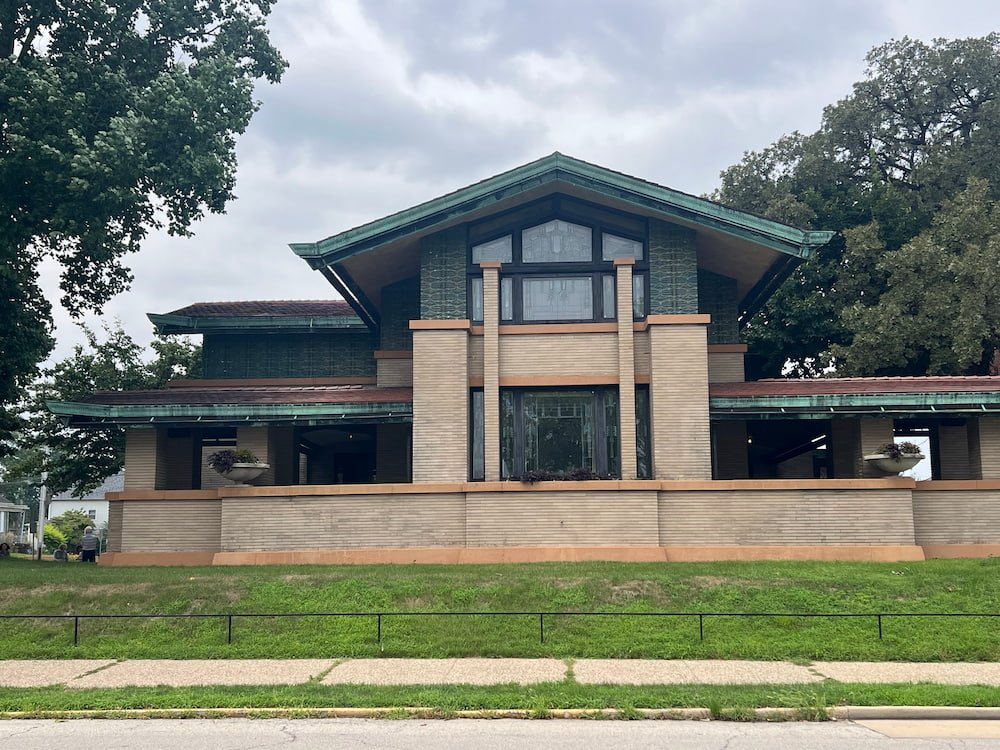 Dana-Thomas House by Frank Lloyd Wright