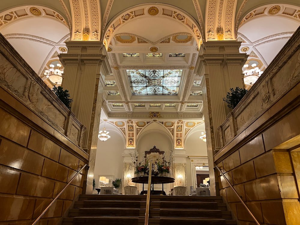 Entrance at the Hermitage Hotel