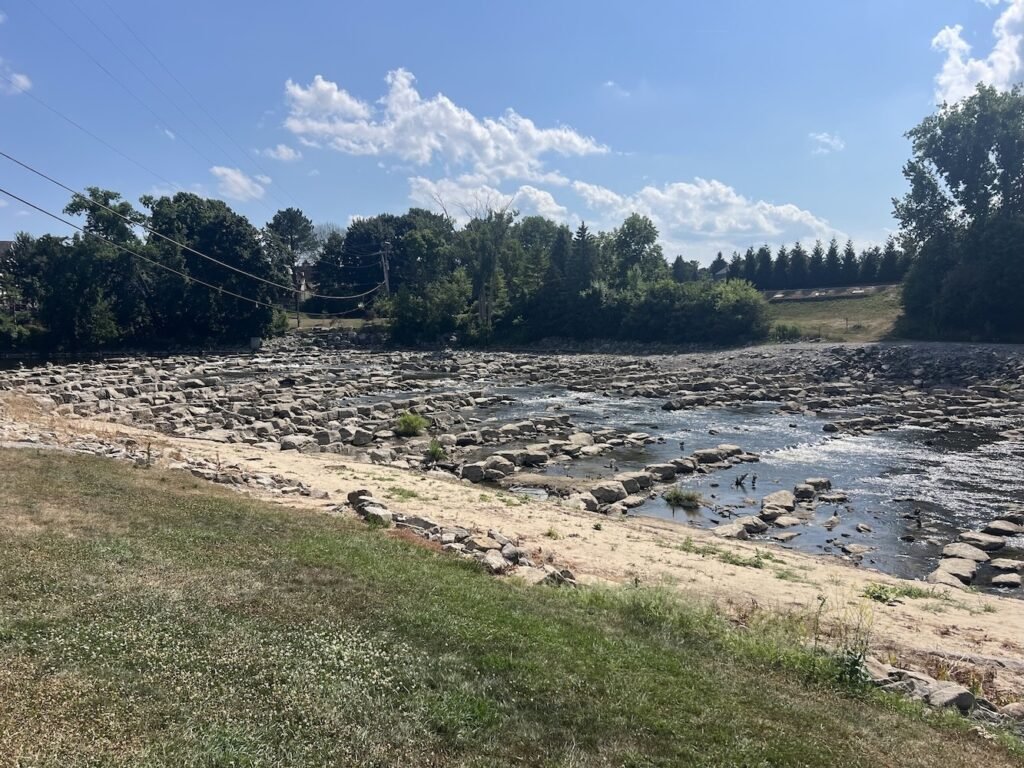 Fish Passage Rock Ramp
