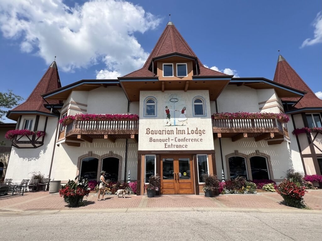 Front of the Bavarian Inn Lodge