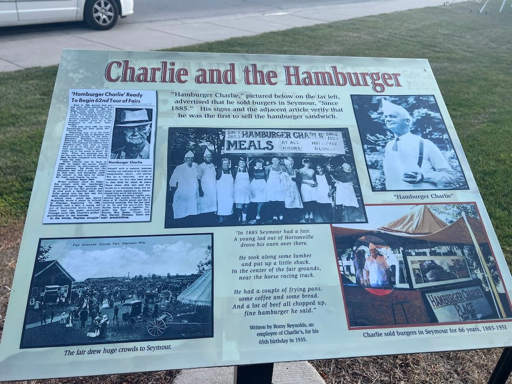 Hamburger Charlie - inventor of the hamburger