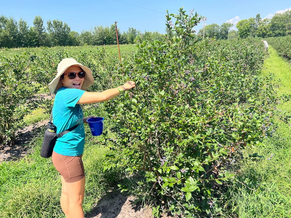 Lisette excited to start picking