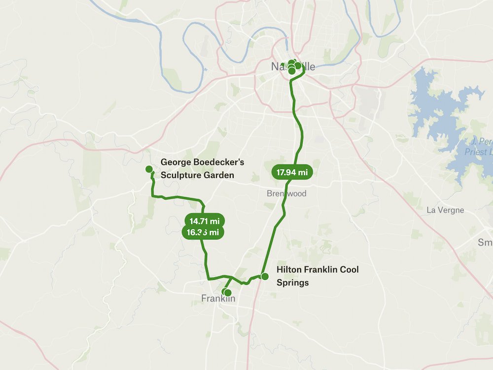Nashville to Franklin