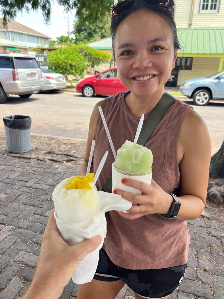 Our delicious shaved ice