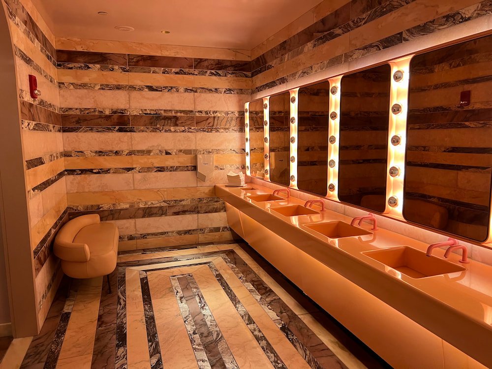 Pink Womens Toilets