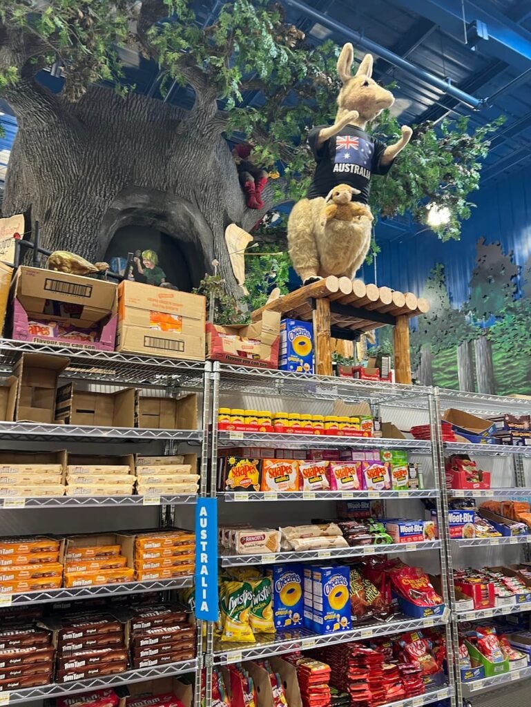 The Australian section