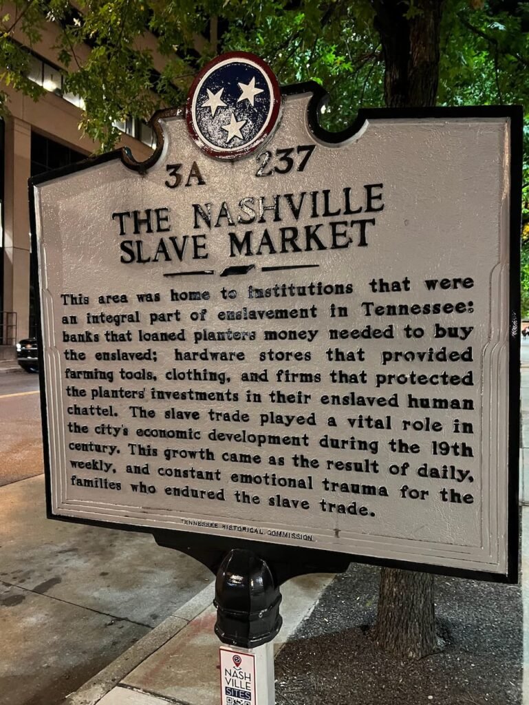 The Nashville Slave Market