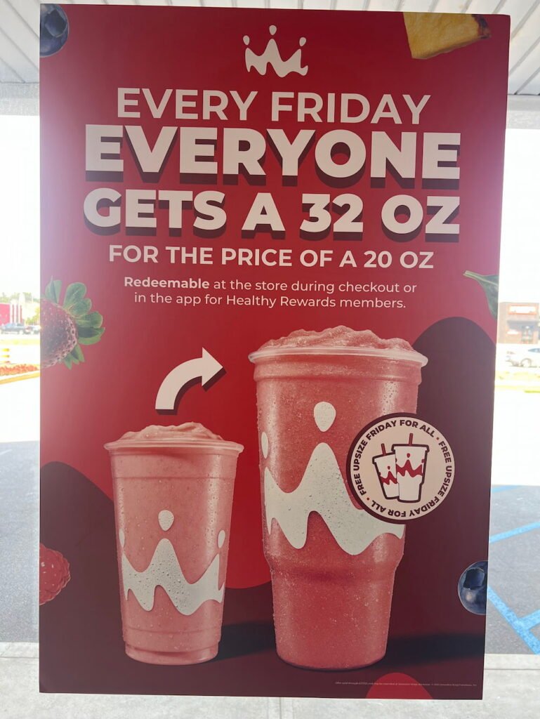 The misleading promotion poster