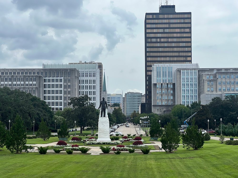 View of Baton Rouge from the Capitol Building