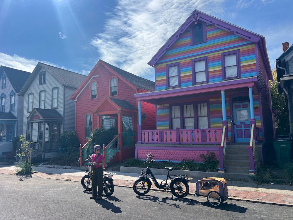 Allentown colorful house