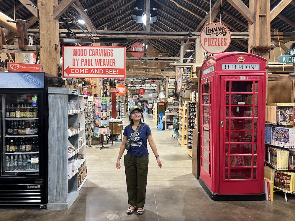 Inside the Lehmans store